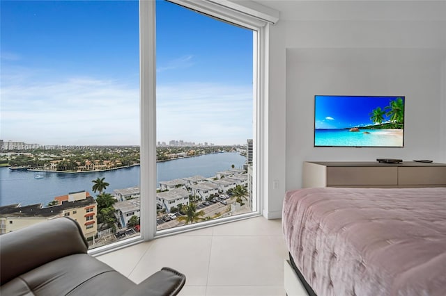 401 N Birch Rd Unit 1100, Fort Lauderdale, FL 33304 - view of tiled bedroom