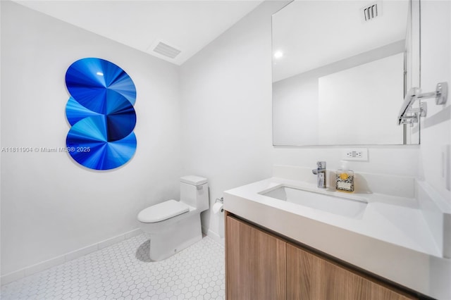 401 N Birch Rd Unit 1100, Fort Lauderdale, FL 33304 - bathroom with vanity and toilet