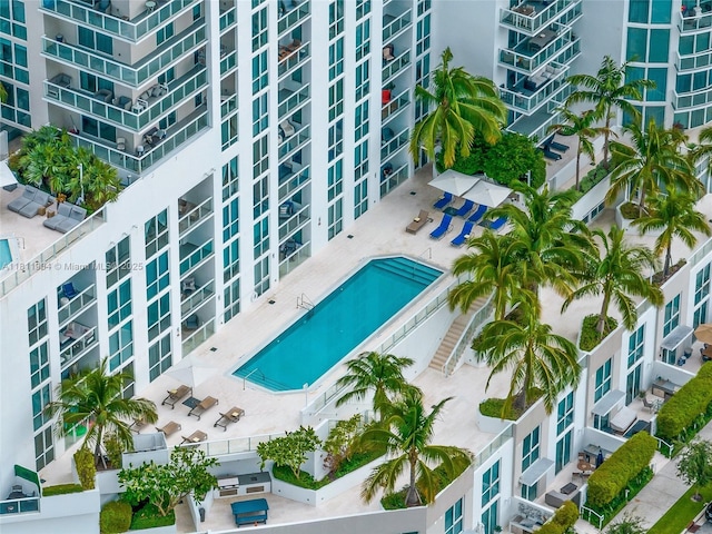 401 N Birch Rd Unit 1100, Fort Lauderdale, FL 33304 - view of pool