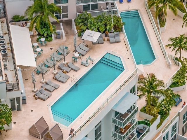 401 N Birch Rd Unit 1100, Fort Lauderdale, FL 33304 - community pool featuring a patio area