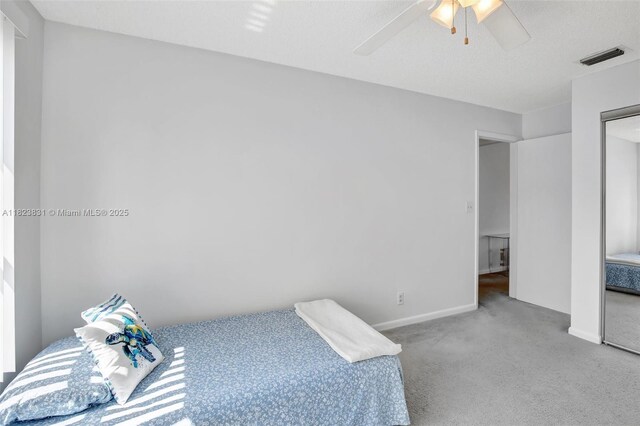 1077 SW 120th Ave, Davie, FL 33325 - unfurnished bedroom with carpet floors and a ceiling fan