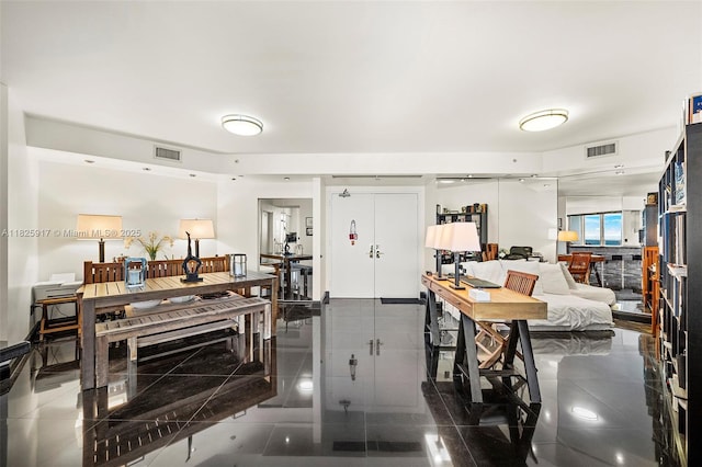 4779 Collins Ave Unit 702, Miami Beach, FL 33140 - living area featuring tile patterned flooring