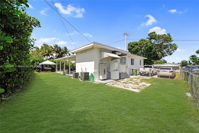 5290 Palm Ave, Hialeah, FL 33012 - back of house with a gazebo and stucco siding