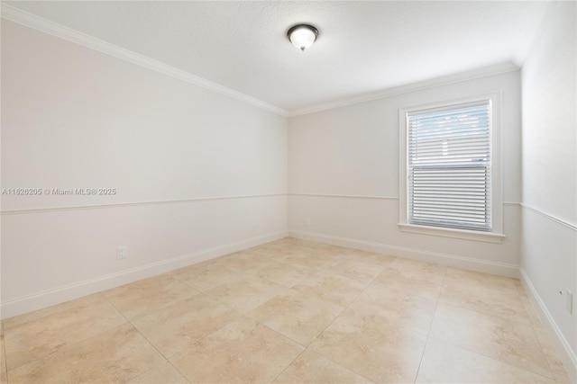 14711 SW 170th Ter, Miami, FL 33187 - spare room with ornamental molding and light tile patterned floors