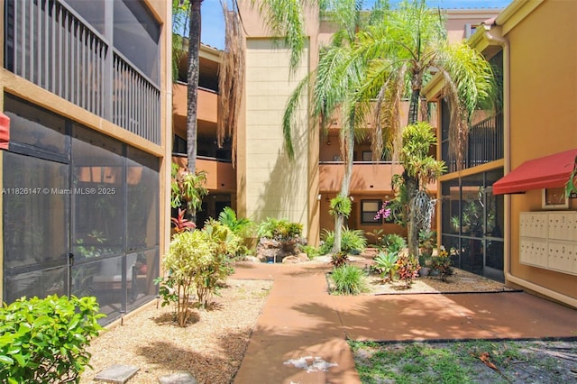 15549 N Miami Lakeway N Unit 104, Miami Lakes, FL 33014 - view of yard with mail area