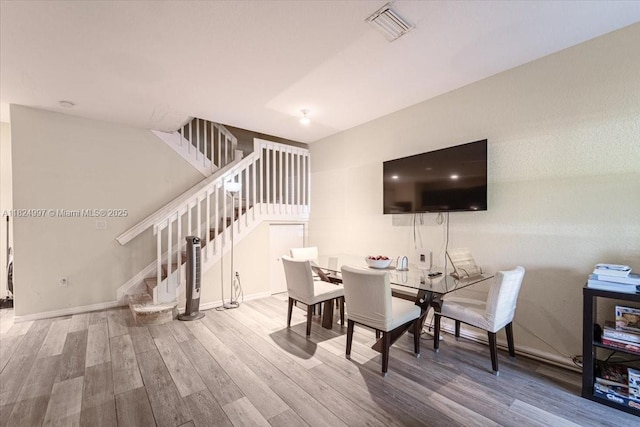 370 Lake Monterey Cir, Boynton Beach, FL 33426 - living room with stairway and wood finished floors
