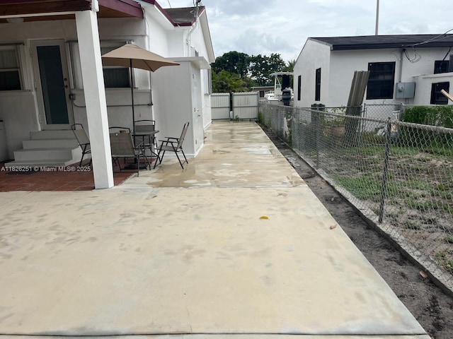 217 E 20th St, Hialeah, FL 33010 - view of patio / terrace with entry steps