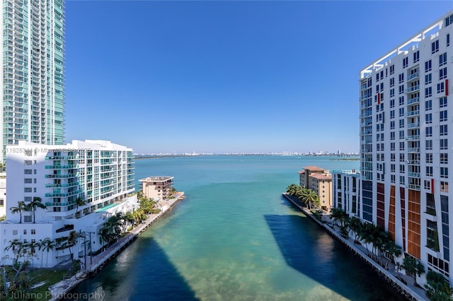 460 NE 28th St Unit 1905, Miami, FL 33137 - water view featuring nearby urban area