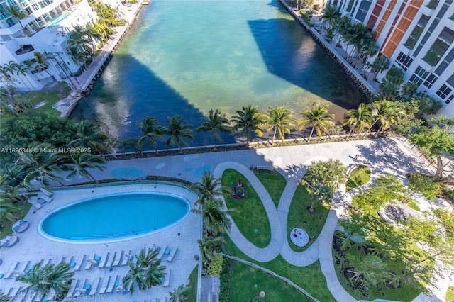 460 NE 28th St Unit 1905, Miami, FL 33137 - bird's eye view of a nearby body of water