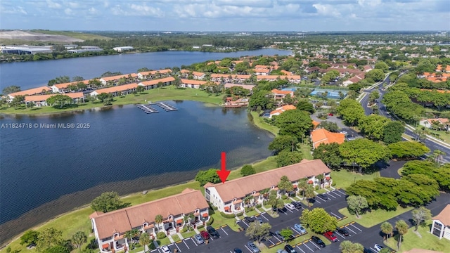 602 Lincoln Ct Unit 602, Deerfield Beach, FL 33442 - drone / aerial view of a large body of water