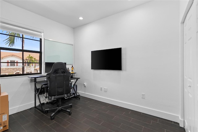 8880 W 35th Ct, Hialeah, FL 33018 - office space with baseboards and recessed lighting