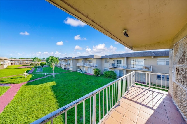 301 NW 177th St Unit 201, Miami Gardens, FL 33169 - balcony featuring a residential view