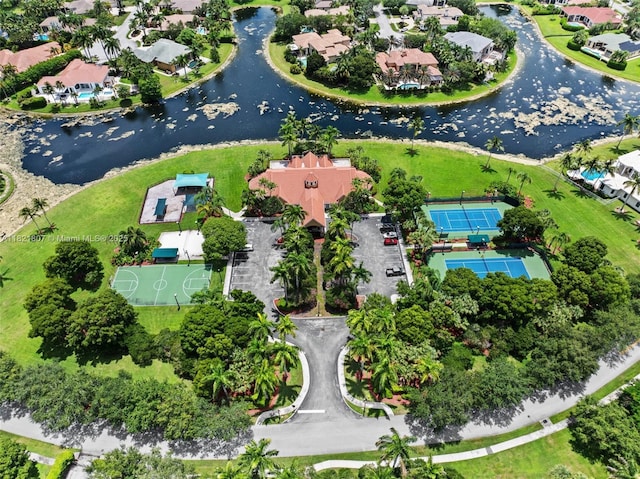 12608 S Stonebrook Cir, Davie, FL 33330 - aerial view of property's location with a large body of water