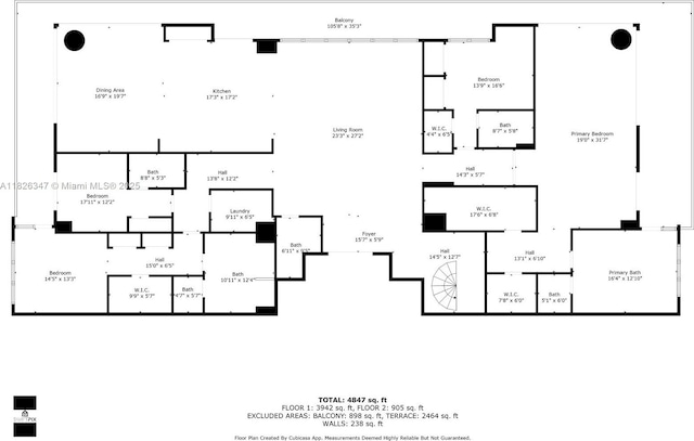300 Sunny Isles Blvd Unit 4-Ts-04, Sunny Isles Beach, FL 33160 - view of home floor plan