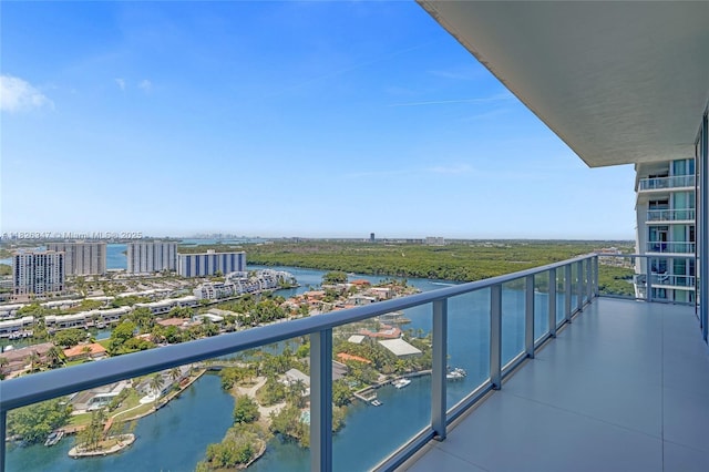 300 Sunny Isles Blvd Unit 4-Ts-04, Sunny Isles Beach, FL 33160 - balcony featuring a water view