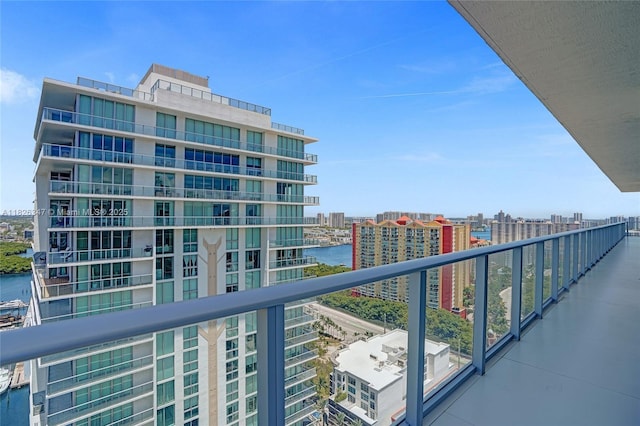 300 Sunny Isles Blvd Unit 4-Ts-04, Sunny Isles Beach, FL 33160 - balcony with a view of city and a water view