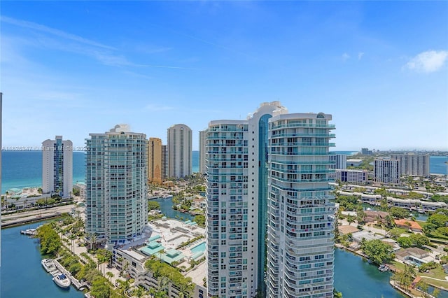 300 Sunny Isles Blvd Unit 4-Ts-04, Sunny Isles Beach, FL 33160 - view of property with a water view