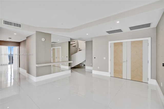 300 Sunny Isles Blvd Unit 4-Ts-04, Sunny Isles Beach, FL 33160 - tiled spare room featuring baseboards