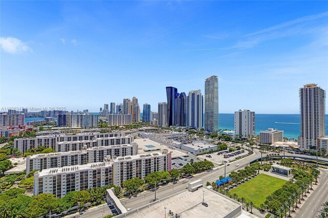 300 Sunny Isles Blvd Unit 4-Ts-04, Sunny Isles Beach, FL 33160 - view of city skyline with a nearby body of water