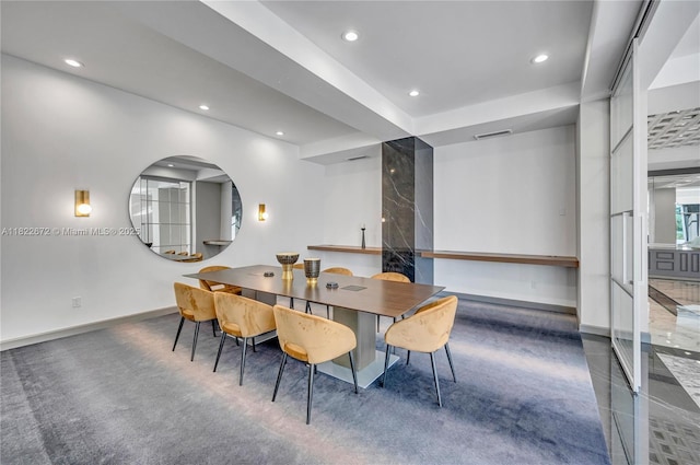 11 Island Ave Unit 1103, Miami Beach, FL 33139 - dining space featuring recessed lighting