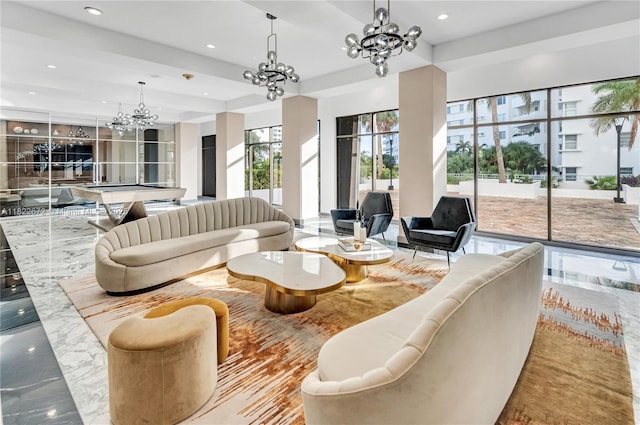 11 Island Ave Unit 1103, Miami Beach, FL 33139 - common area with recessed lighting