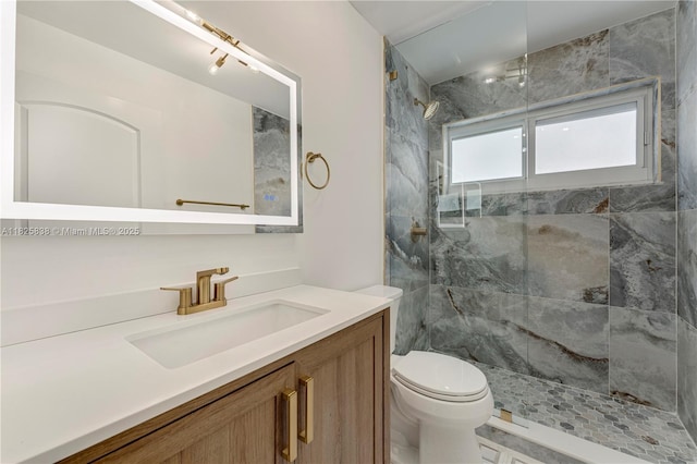9248 Magnolia Ct, Davie, FL 33328 - bathroom with a marble finish shower and vanity