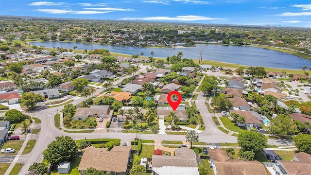 13245 SW 86th Ln, Miami, FL 33183 - aerial view of property's location featuring nearby suburban area and a nearby body of water
