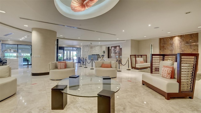 2555 Collins Ave Unit 606, Miami Beach, FL 33140 - lobby featuring recessed lighting