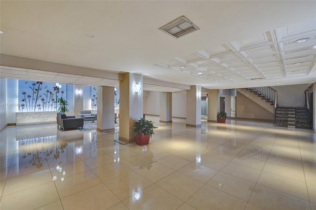 1201 S Ocean Dr Unit 218N, Hollywood, FL 33019 - common area featuring stairway