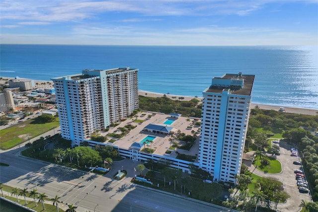 1201 S Ocean Dr Unit 218N, Hollywood, FL 33019 - bird's eye view of a nearby body of water