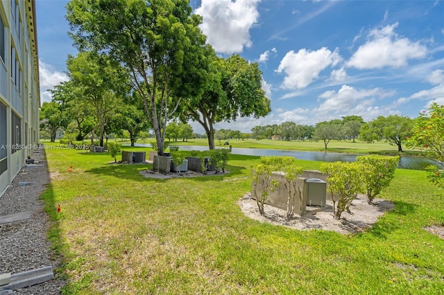 13255 SW 7th Ct Unit 113D, Pembroke Pines, FL 33027 - view of green lawn with a water view