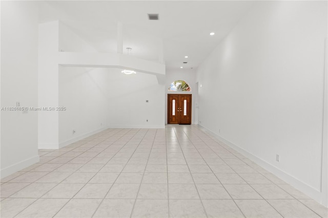11581 SW 10th Ct, Pembroke Pines, FL 33025 - unfurnished room featuring recessed lighting and light tile patterned floors
