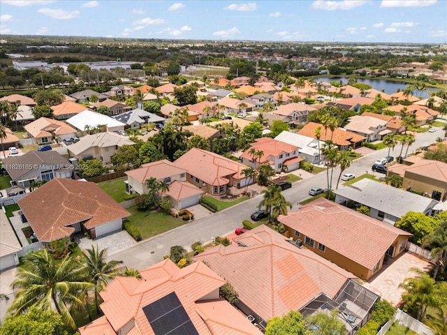11581 SW 10th Ct, Pembroke Pines, FL 33025 - aerial view of residential area featuring a nearby body of water