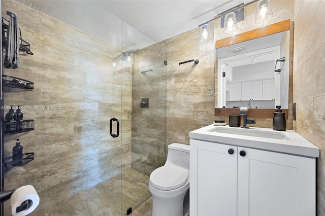 1621 Bay Rd Unit Ph3, Miami Beach, FL 33139 - full bath featuring vanity and a stall shower