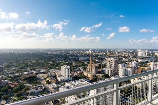 60 SW 13th St Unit 3805, Miami, FL 33130 - balcony featuring a city view