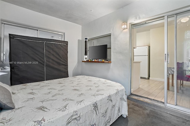 6441 NW 26th St, Sunrise, FL 33313 - bedroom with freestanding refrigerator