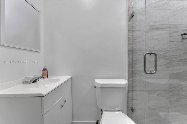 7540 Simms St, Hollywood, FL 33024 - bathroom featuring vanity and a stall shower
