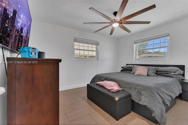 7540 Simms St, Hollywood, FL 33024 - bedroom with baseboards and a ceiling fan