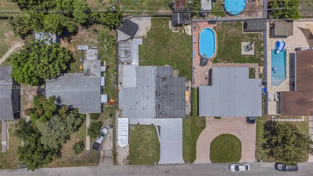 7540 Simms St, Hollywood, FL 33024 - aerial view of property's location with a pool