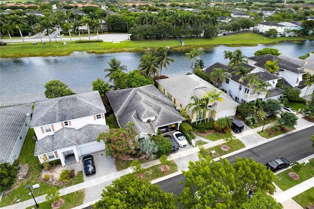3457 NE 2nd St, Homestead, FL 33033 - aerial perspective of suburban area featuring a large body of water