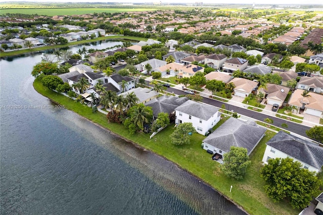 3457 NE 2nd St, Homestead, FL 33033 - aerial view of residential area featuring a large body of water