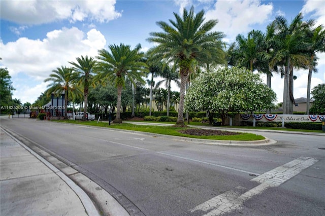 3457 NE 2nd St, Homestead, FL 33033 - view of asphalt road featuring curbs and sidewalks