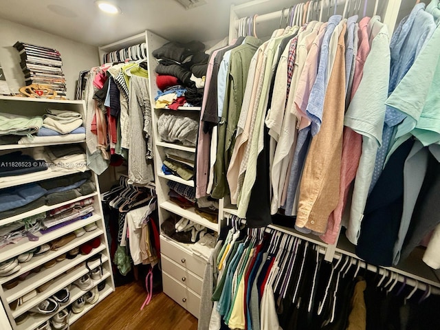 17673 SW 19th St, Miramar, FL 33029 - spacious closet with wood finished floors