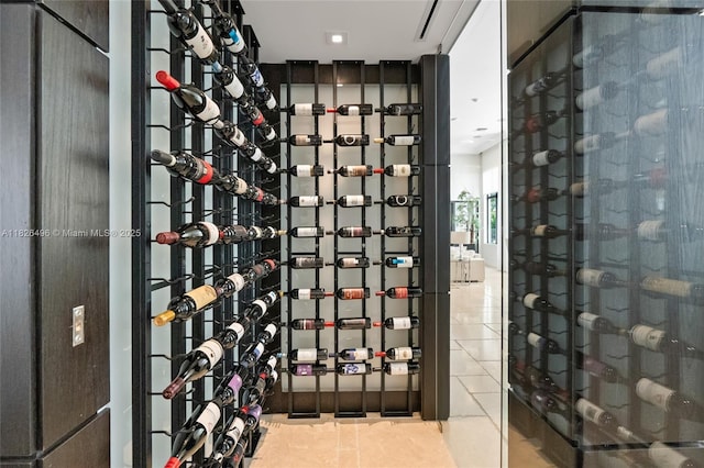 17866 Lake Azure Way, Boca Raton, FL 33496 - wine cellar with tile patterned flooring