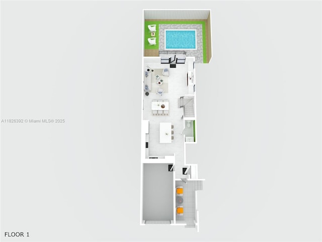3313 Percival Ave Unit 3313, Miami, FL 33133 - view of property floor plan