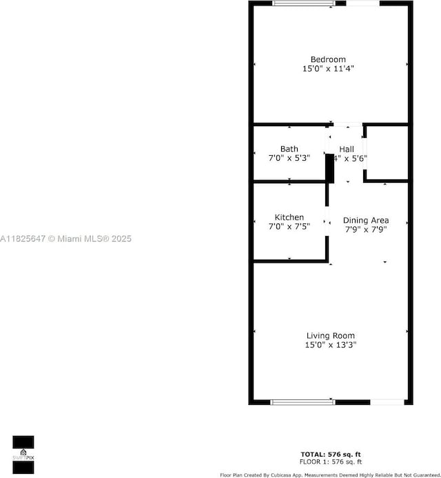2106 NE 56th Ct Unit 108, Fort Lauderdale, FL 33308 - view of property floor plan