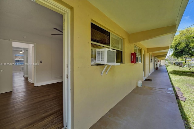 2106 NE 56th Ct Unit 108, Fort Lauderdale, FL 33308 - hall featuring cooling unit