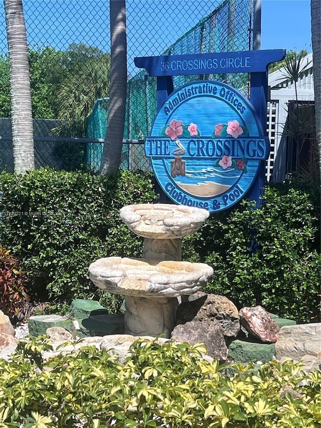 15 Crossings Cir Unit F, Boynton Beach, FL 33435 - view of community sign
