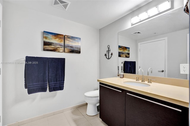 7930 E Dr Unit 1806, North Bay Village, FL 33141 - bathroom with vanity and tile patterned flooring