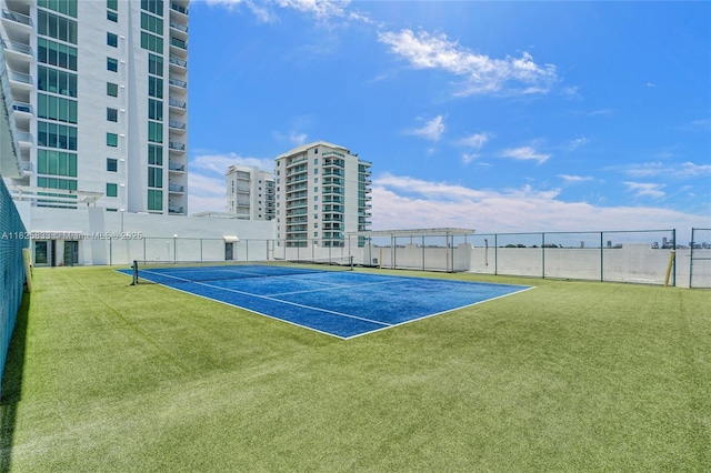 7930 E Dr Unit 1806, North Bay Village, FL 33141 - view of tennis court